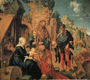 Albrecht Durer The Adoration of the Magi oil on canvas